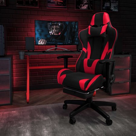 Flash Furniture Red Gaming Desk and Chair Set BLN-X30RSG1030-RD-GG
